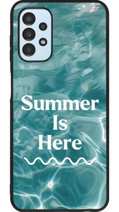 Samsung Galaxy A13 5G Case Hülle - Silikon schwarz Summer 2025 Summer is here