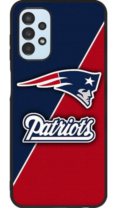 Samsung Galaxy A13 5G Case Hülle - Silikon schwarz Super Bowl 26 Patriots 1