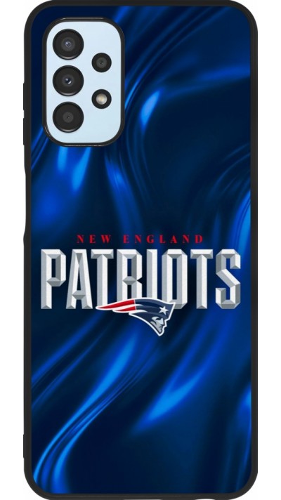 Samsung Galaxy A13 5G Case Hülle - Silikon schwarz Super Bowl 26 Patriots 2