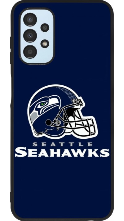 Samsung Galaxy A13 5G Case Hülle - Silikon schwarz Super Bowl 26 Seattle 3