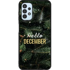 Samsung Galaxy A13 5G Case Hülle - Silikon schwarz Winter 25 Winter hello december