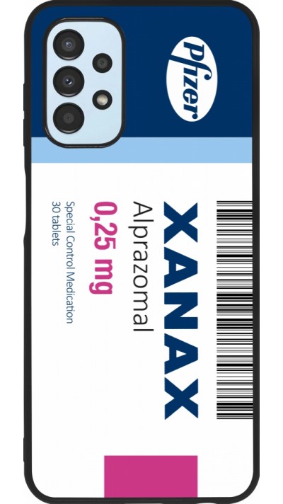 Samsung Galaxy A13 5G Case Hülle - Silikon schwarz Xanax Alprazolam 2025