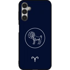 Samsung Galaxy A14 5G Case Hülle - Silikon schwarz Astrologie Widder