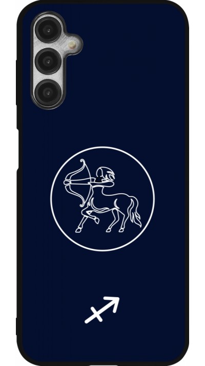 Samsung Galaxy A14 5G Case Hülle - Silikon schwarz Astrologie Schütze