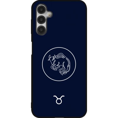 Samsung Galaxy A14 5G Case Hülle - Silikon schwarz Astrologie Stier