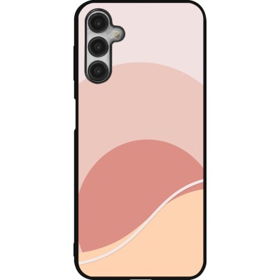 Samsung Galaxy A14 5G Case Hülle - Silikon schwarz Autumn 22 abstract sunrise