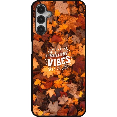 Samsung Galaxy A14 5G Case Hülle - Silikon schwarz Autumn 25 Autumn vibes