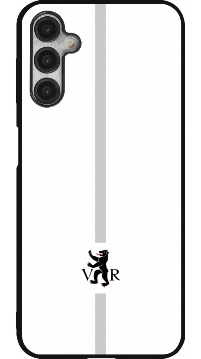 Samsung Galaxy A14 5G Case Hülle - Silikon schwarz Kanton AR weiss