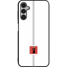 Samsung Galaxy A14 5G Case Hülle - Silikon schwarz Kanton GL weiss