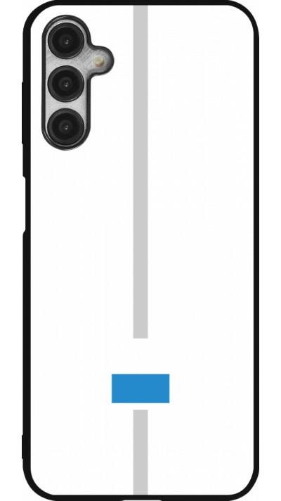 Samsung Galaxy A14 5G Case Hülle - Silikon schwarz Kanton LU weiss