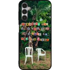 Samsung Galaxy A14 5G Case Hülle - Silikon schwarz Chairs DTMF