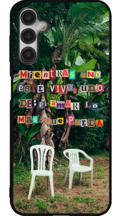 Coque Samsung Galaxy A14 5G - Silicone rigide noir Chairs DTMF