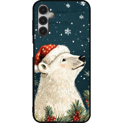 Samsung Galaxy A14 5G Case Hülle - Silikon schwarz Christmas 25 Bear