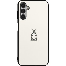 Samsung Galaxy A14 5G Case Hülle - Silikon schwarz Minimal Häschen Süße