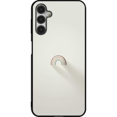 Samsung Galaxy A14 5G Case Hülle - Silikon schwarz Mini Regenbogen Minimal
