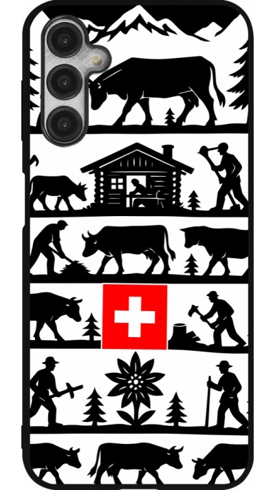 Samsung Galaxy A14 5G Case Hülle - Silikon schwarz Poya Schweiz 1