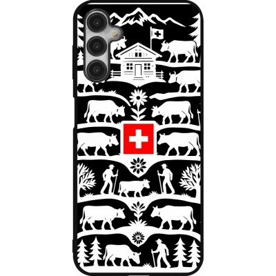 Samsung Galaxy A14 5G Case Hülle - Silikon schwarz Poya Schweiz 3 schwarz