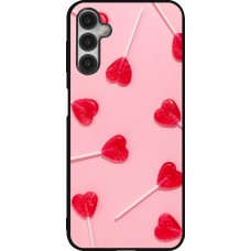 Samsung Galaxy A14 5G Case Hülle - Silikon schwarz Saint Valentines Day 26 Lollipop