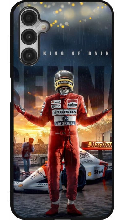 Coque Samsung Galaxy A14 5G - Silicone rigide noir Senna The King of Rain