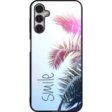 Coque Samsung Galaxy A14 5G - Silicone rigide noir Smile 05