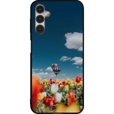 Samsung Galaxy A14 5G Case Hülle - Silikon schwarz Hot air balloon Spring 2026