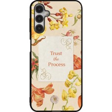 Samsung Galaxy A14 5G Case Hülle - Silikon schwarz Trust the process Spring 2026