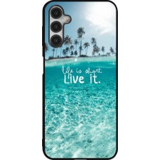 Coque Samsung Galaxy A14 5G - Silicone rigide noir Summer 18 24