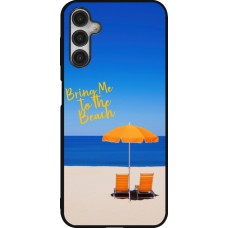 Coque Samsung Galaxy A14 5G - Silicone rigide noir Summer 2025 Bring me to the beach