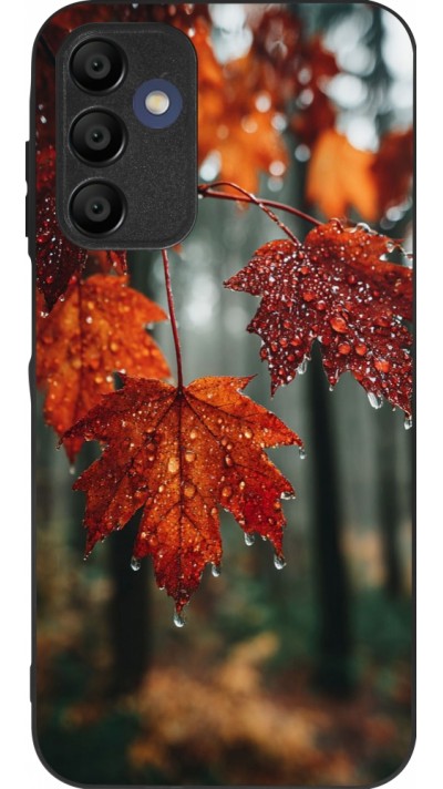Samsung Galaxy A15 Case Hülle - Silikon schwarz Autumn 25 Rain