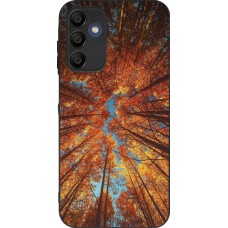 Samsung Galaxy A15 Case Hülle - Silikon schwarz Autumn 25 Trees