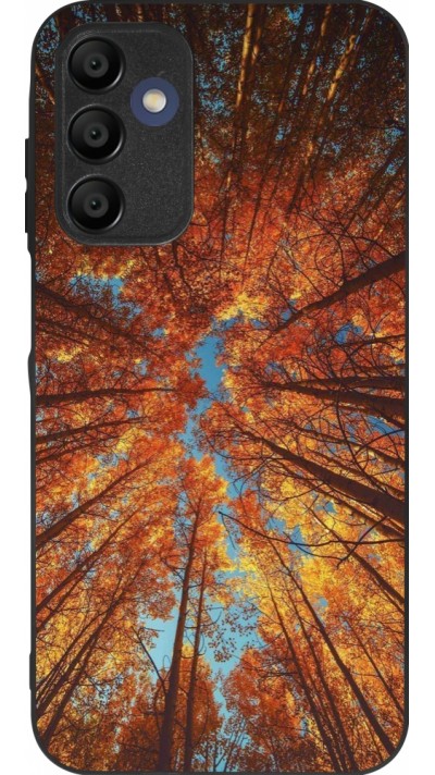 Samsung Galaxy A15 Case Hülle - Silikon schwarz Autumn 25 Trees