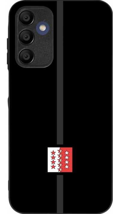 Samsung Galaxy A15 Case Hülle - Silikon schwarz Kanton VS schwarz