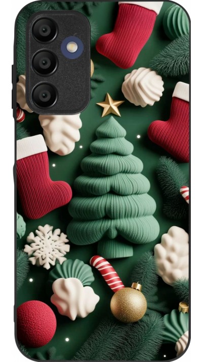 Samsung Galaxy A15 Case Hülle - Silikon schwarz Christmas 25 Christmas textiles