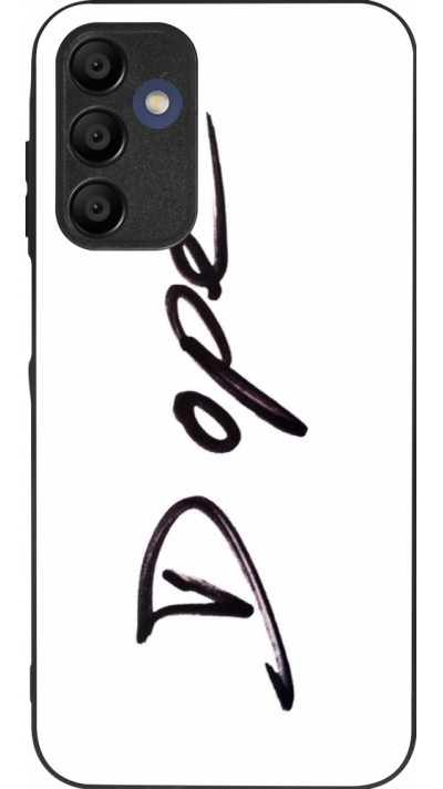 Samsung Galaxy A15 Case Hülle - Silikon schwarz Dope