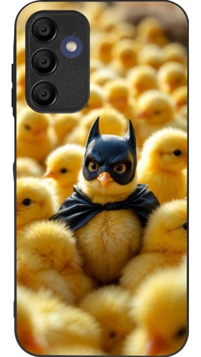 Samsung Galaxy A15 Case Hülle - Silikon schwarz Easter 2026 Chicken Batman