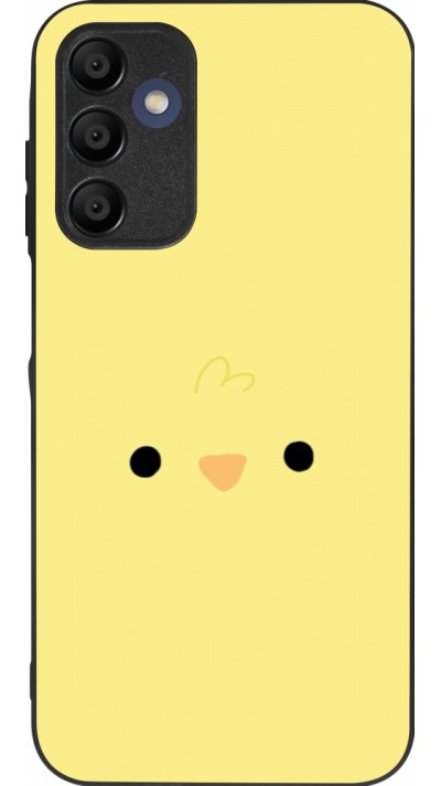 Samsung Galaxy A15 Case Hülle - Silikon schwarz Easter 2026 Little chicken