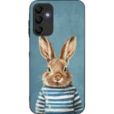 Samsung Galaxy A15 Case Hülle - Silikon schwarz Easter 2026 Rabbit navy