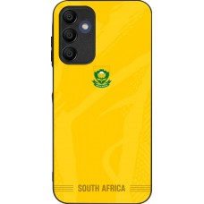 Samsung Galaxy A15 Case Hülle - Silikon schwarz Südafrika 2026 personalisierbares Fussballtrikot