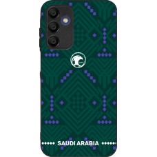 Samsung Galaxy A15 Case Hülle - Silikon schwarz Saudi Arabien 2026 personalisierbares Fussballtrikot