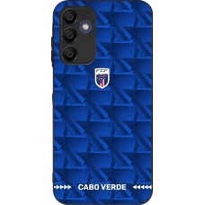 Samsung Galaxy A15 Case Hülle - Silikon schwarz Kap Verde 2026 personalisierbares Fussballtrikot