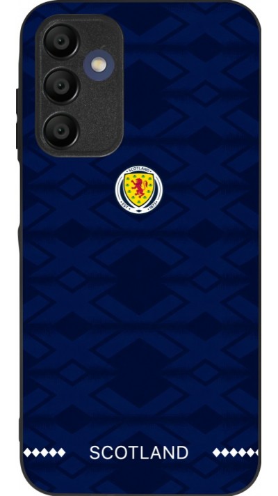Samsung Galaxy A15 Case Hülle - Silikon schwarz Schottland 2026 personalisierbares Fussballtrikot