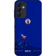 Samsung Galaxy A15 Case Hülle - Silikon schwarz Haiti 2026 personalisierbares Fussballtrikot