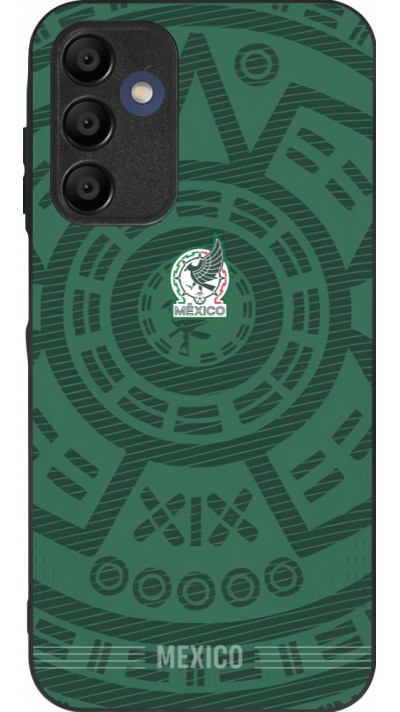 Samsung Galaxy A15 Case Hülle - Silikon schwarz Mexiko 2026 personalisierbares Fussballtrikot