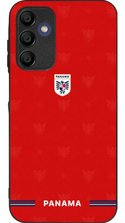 Samsung Galaxy A15 Case Hülle - Silikon schwarz Panama 2026 personalisierbares Fussballtrikot