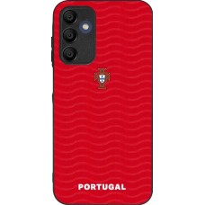 Samsung Galaxy A15 Case Hülle - Silikon schwarz Portugal 2026 personalisierbares Fussballtrikot