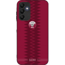 Samsung Galaxy A15 Case Hülle - Silikon schwarz Qatar 2026 personalisierbares Fussballtrikot