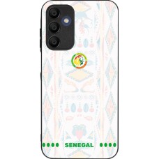 Samsung Galaxy A15 Case Hülle - Silikon schwarz Senegal 2026 personalisierbares Fussballtrikot