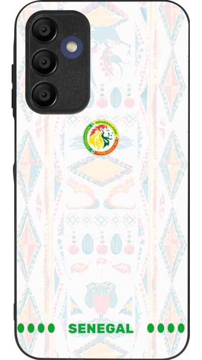 Samsung Galaxy A15 Case Hülle - Silikon schwarz Senegal 2026 personalisierbares Fussballtrikot