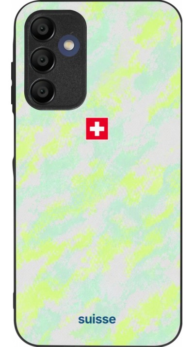 Samsung Galaxy A15 Case Hülle - Silikon schwarz Schweiz Away 2026 personalisierbares Fussballtrikot