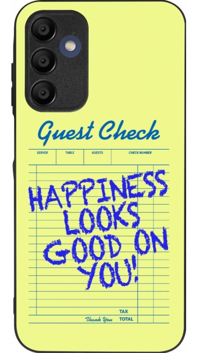 Samsung Galaxy A15 Case Hülle - Silikon schwarz Guest check 2026